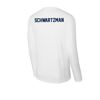 Samford - NCAA Men's Tennis : Martin Schwartzman - Performance Long Sleeve T-Shirt-1