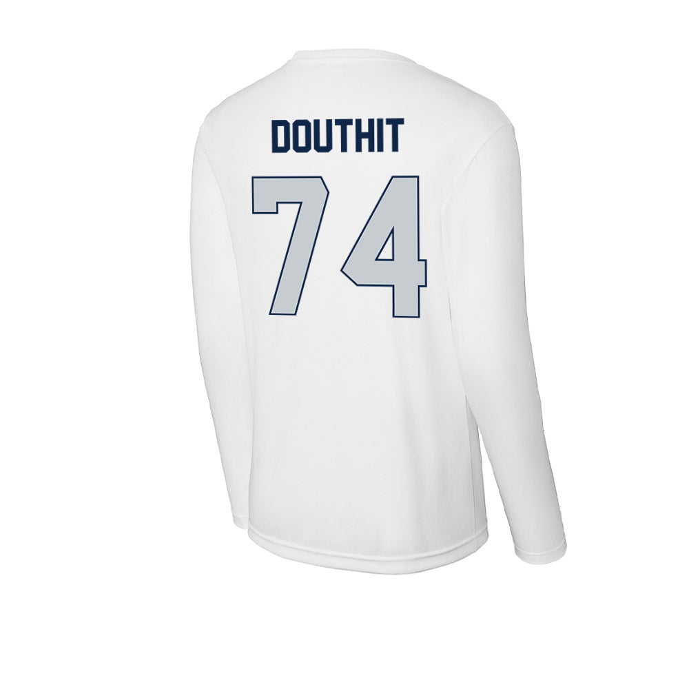 Samford - NCAA Football : Tyler Douthit - Performance Long Sleeve T-Shirt-1