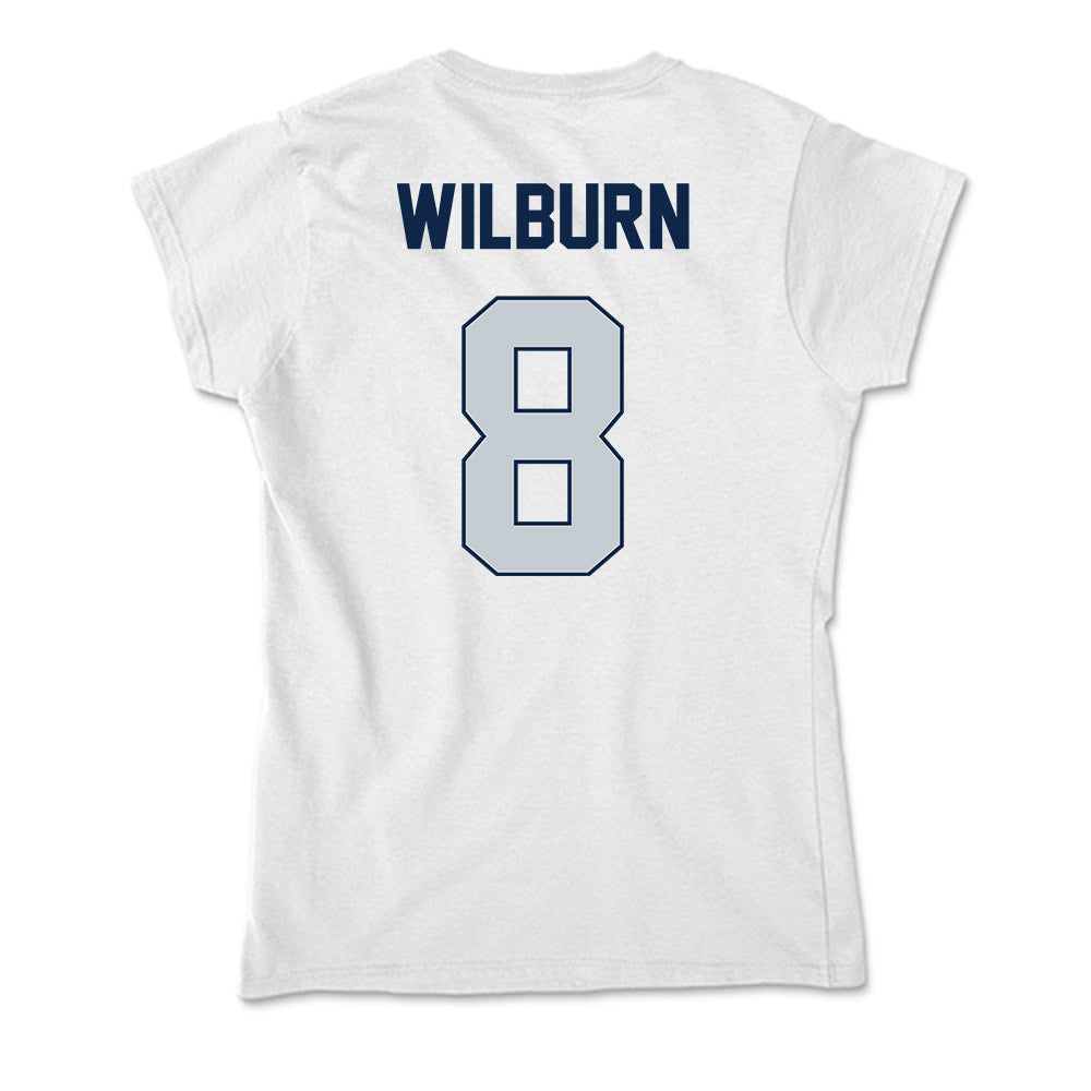 Samford - NCAA Men's Basketball : Zion Wilburn - Soft Style Women’s T-Shirt-1