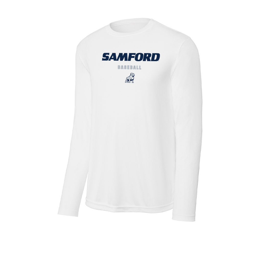 Samford - NCAA Baseball : Adam Roth - Performance Long Sleeve T-Shirt-0