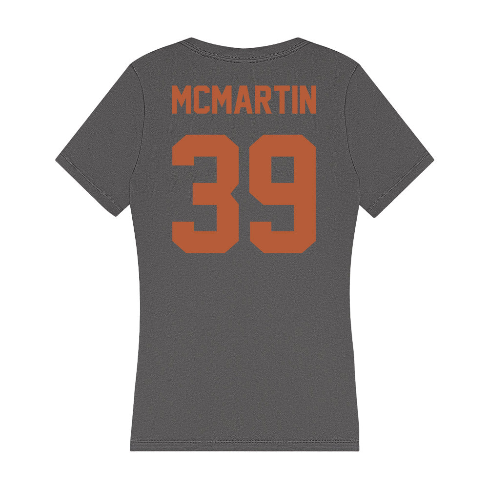 Texas - NCAA Football : Hamilton McMartin - Women's V-Neck T-Shirt-1