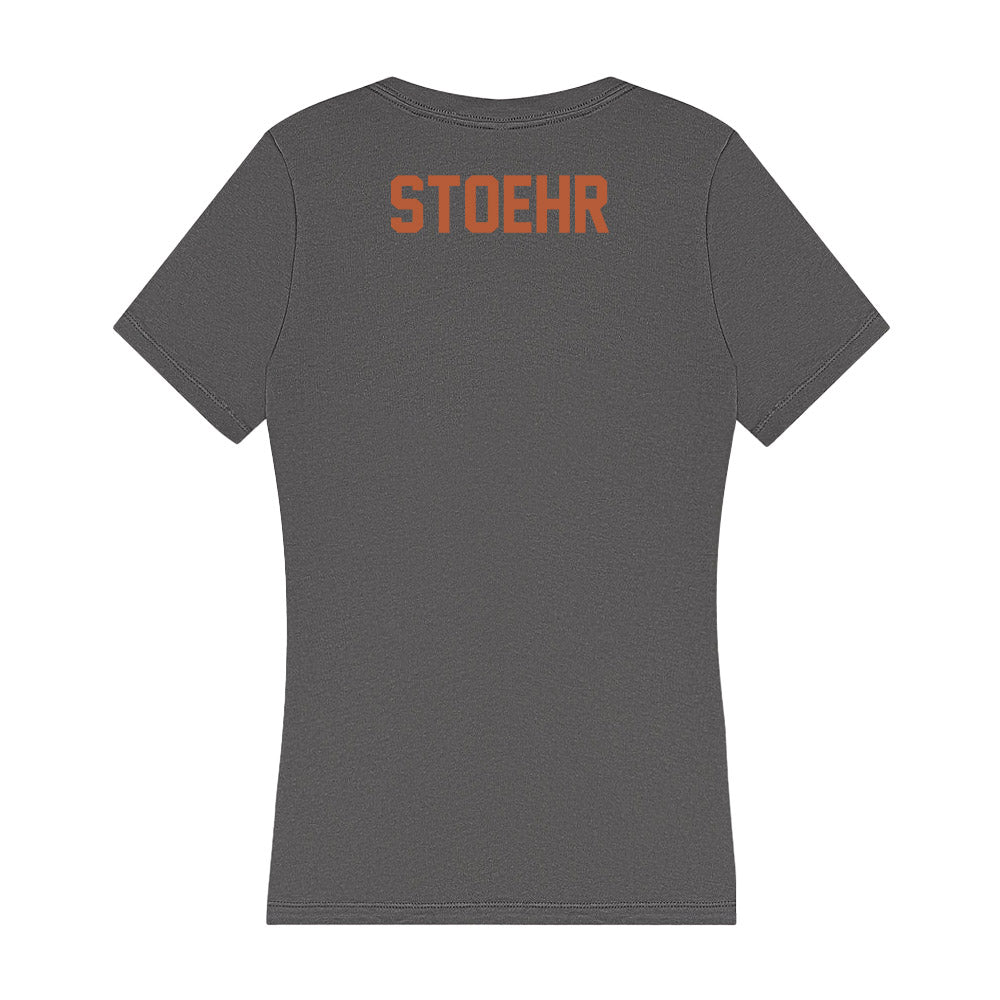 Texas - NCAA Women's Rowing : Madeleine Stoehr - Women's V-Neck T-Shirt-1