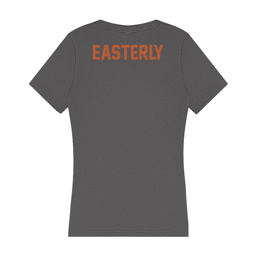 Texas - NCAA Women's Rowing : Hailey Easterly - Women's V-Neck T-Shirt-1