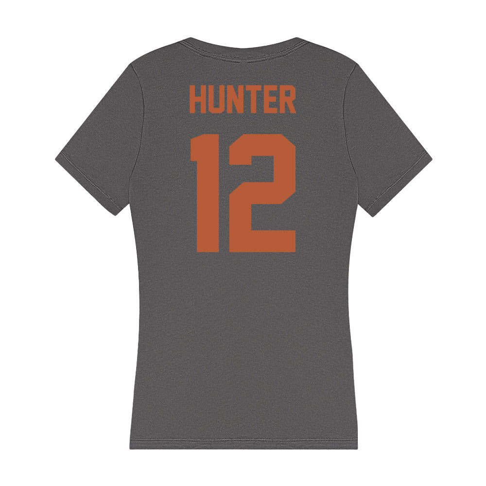 Texas - NCAA Softball : Victoria Hunter - Women's V-Neck T-Shirt-1