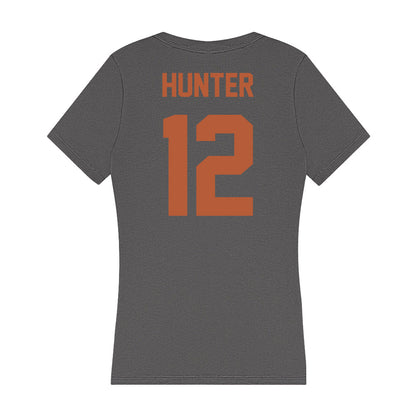 Texas - NCAA Softball : Victoria Hunter - Women's V-Neck T-Shirt-1