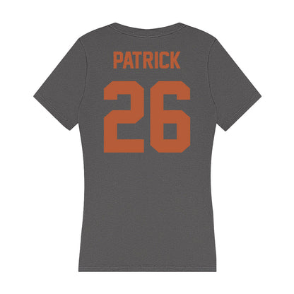 Texas - NCAA Women's Soccer : Cambry Patrick - Women's V-Neck T-Shirt-1