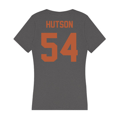 Texas - NCAA Football : Cole Hutson - Women's V-Neck T-Shirt-1