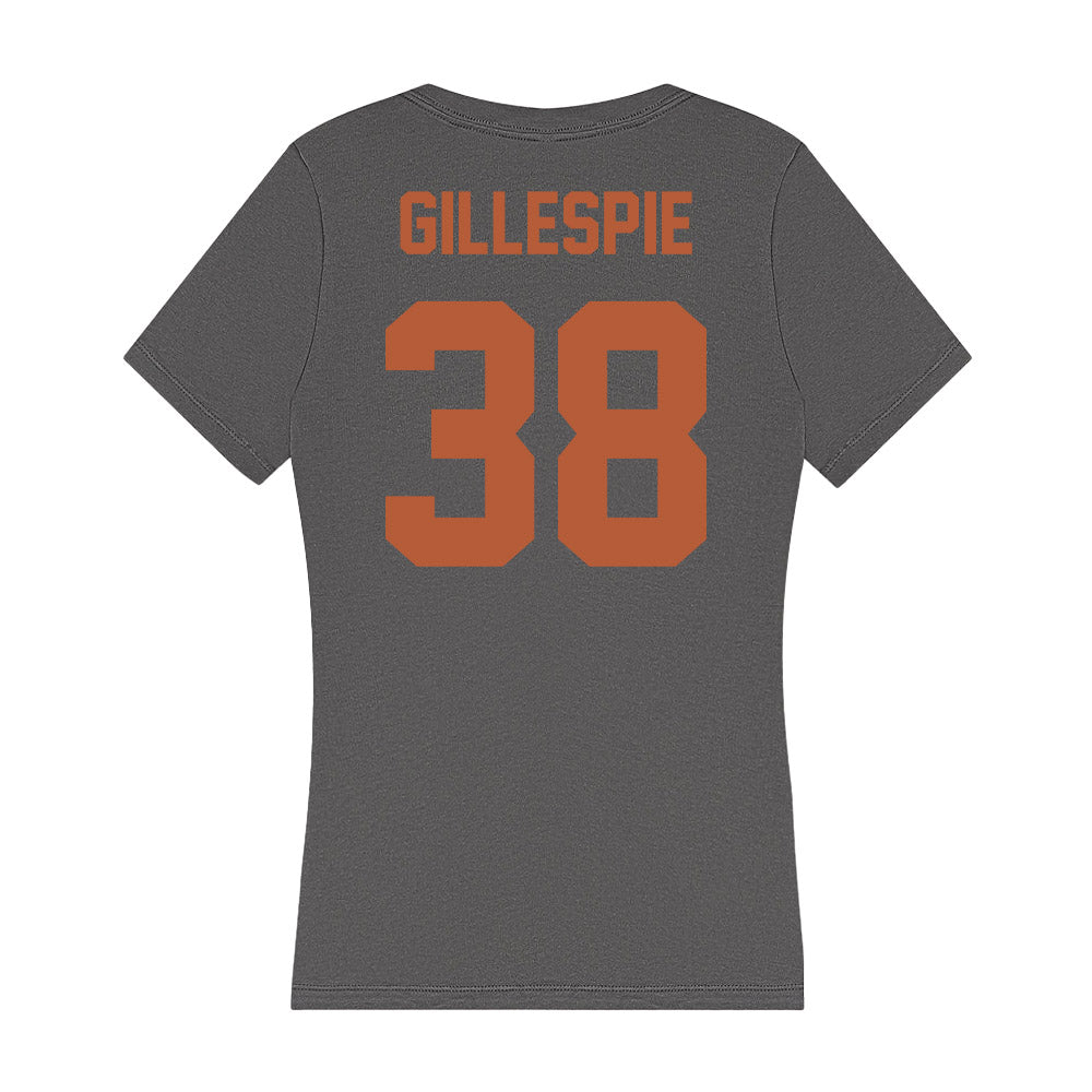 Texas - NCAA Football : Graham Gillespie - Women's V-Neck T-Shirt-1