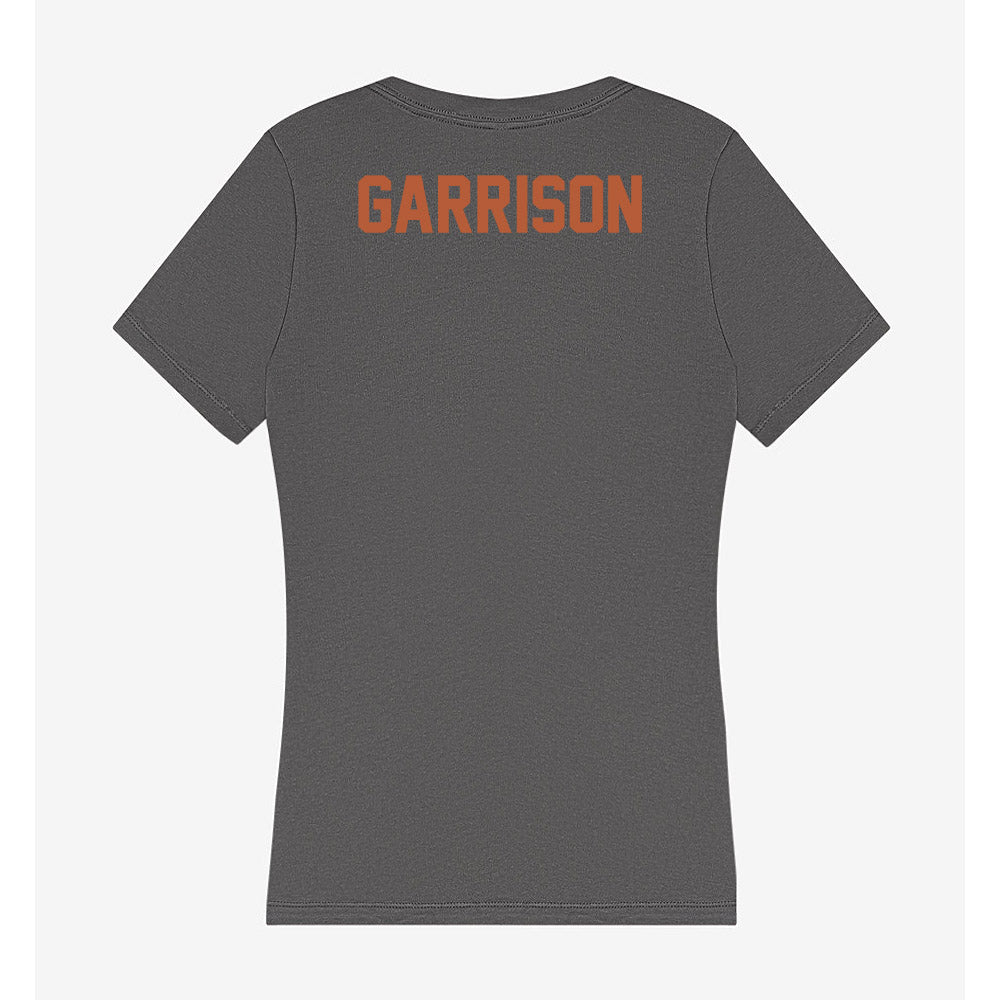Texas - NCAA Women's Rowing : Anna Garrison - Women's V-Neck T-Shirt-1