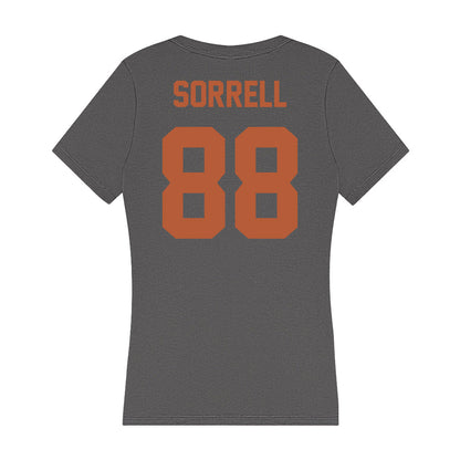 Texas - NCAA Football : Barryn Sorrell - Women's V-Neck T-Shirt-1