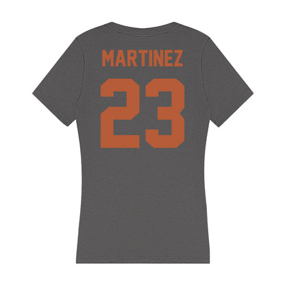 Texas - NCAA Softball : Viviana Martinez - Women's V-Neck T-Shirt-1