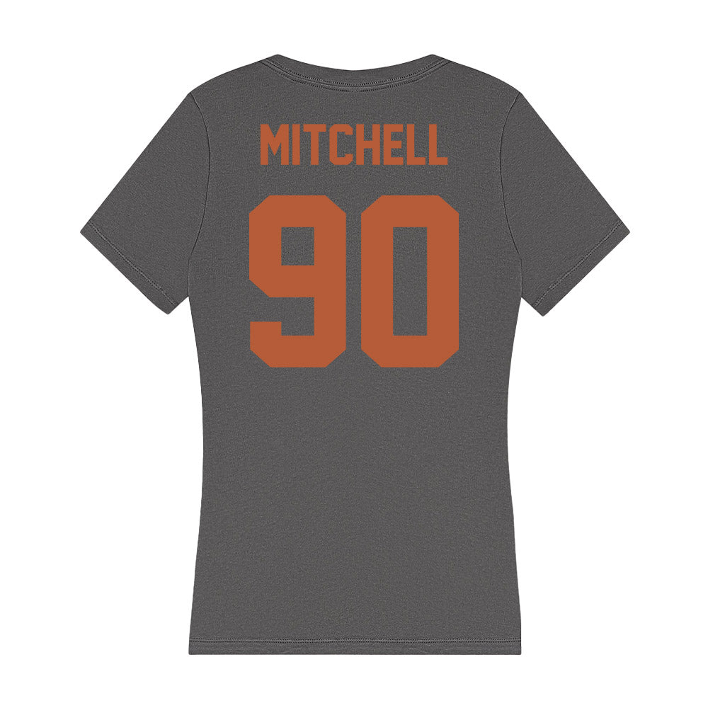 Texas - NCAA Football : Sydir Mitchell - Women's V-Neck T-Shirt-1