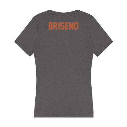 Texas - NCAA Women's Rowing : Ruby Briseno - Women's V-Neck T-Shirt-1