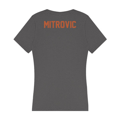 Texas - NCAA Women's Rowing : Melissa Mitrovic - Women's V-Neck T-Shirt-1