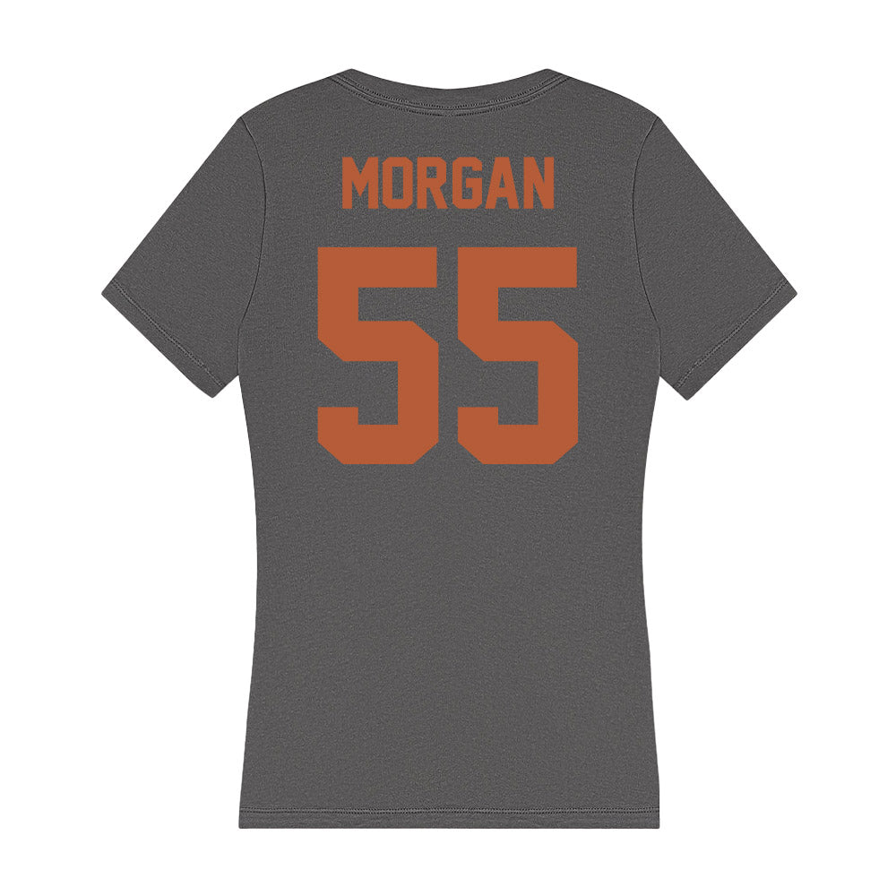 Texas - NCAA Softball : Mac Morgan - Women's V-Neck T-Shirt-1