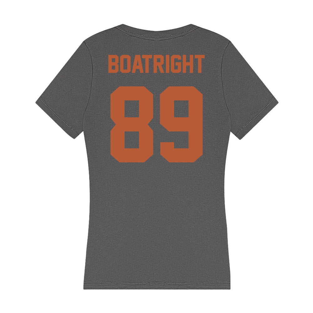 Texas - NCAA Football : Ty Boatright - Women's V-Neck T-Shirt-1