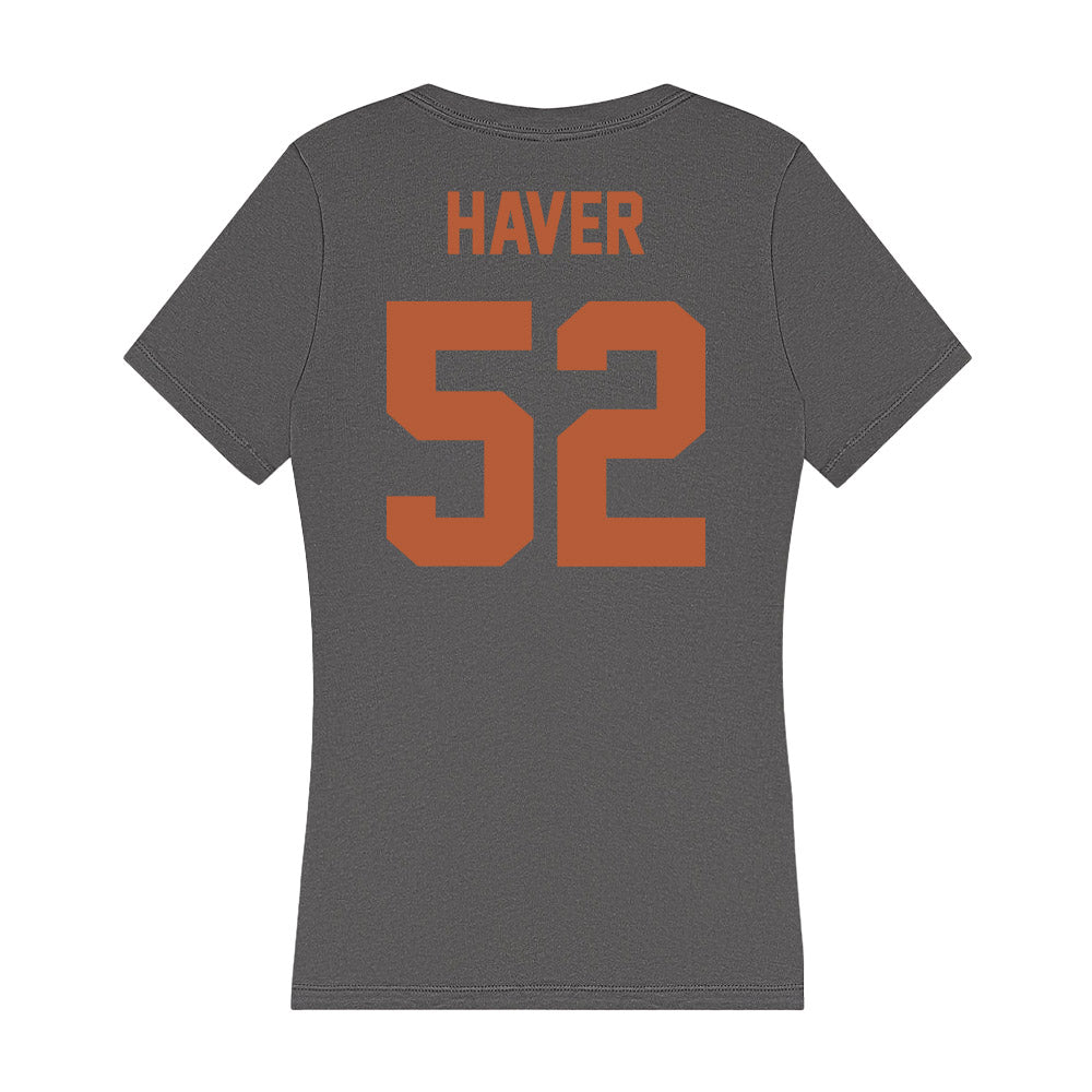 Texas - NCAA Football : Tate Haver - Women's V-Neck T-Shirt-1