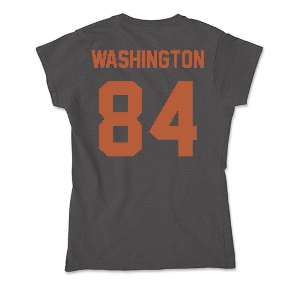 Texas - NCAA Football : Jordan Washington - Soft Style Women’s T-Shirt-1