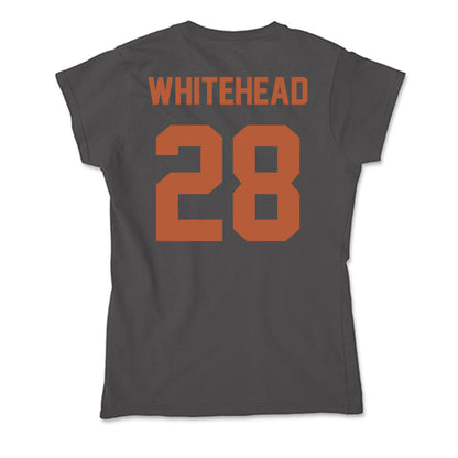 Texas - NCAA Baseball : Ace Whitehead - Soft Style Women’s T-Shirt-1