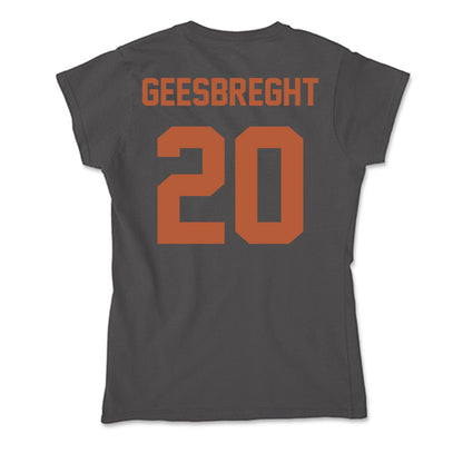 Texas - NCAA Women's Soccer : Vivian Geesbreght - Soft Style Women’s T-Shirt-1