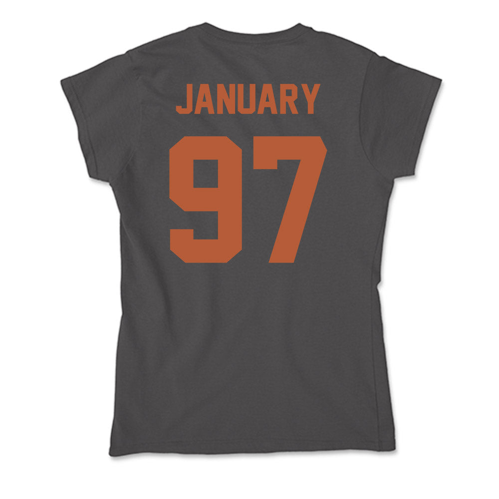 Texas - NCAA Football : Alex January - Soft Style Women’s T-Shirt-1