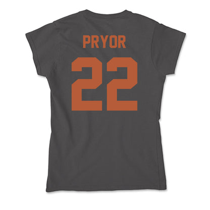 Texas - NCAA Men's Basketball : Devon Pryor - Soft Style Women’s T-Shirt-1