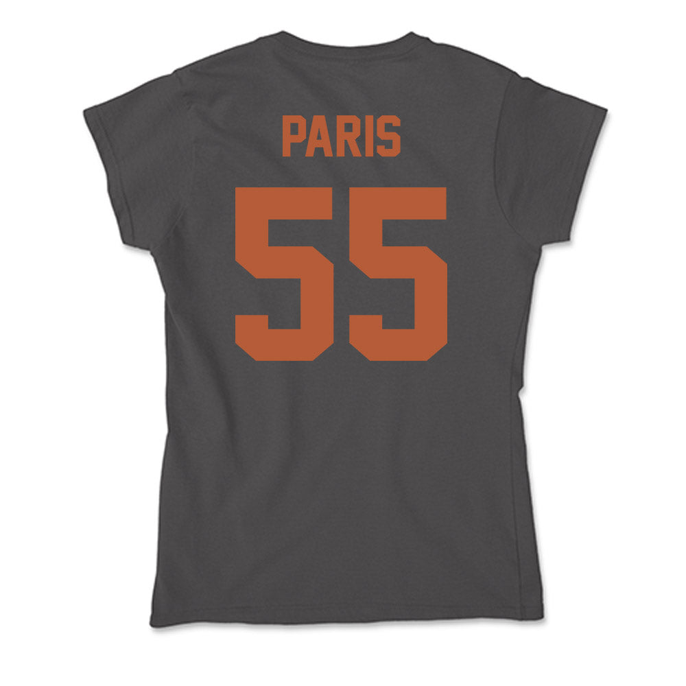 Texas - NCAA Baseball : Jack Paris - Soft Style Women’s T-Shirt-1