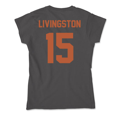 Texas - NCAA Baseball : Josh Livingston - Soft Style Women’s T-Shirt-1