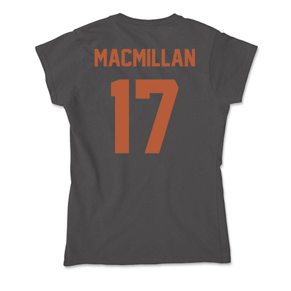 Texas - NCAA Women's Soccer : Molly MacMillan - Soft Style Women’s T-Shirt-1