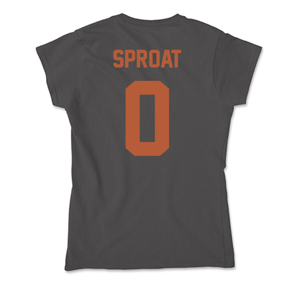 Texas - NCAA Women's Soccer : Kendall Sproat - Soft Style Women’s T-Shirt-1