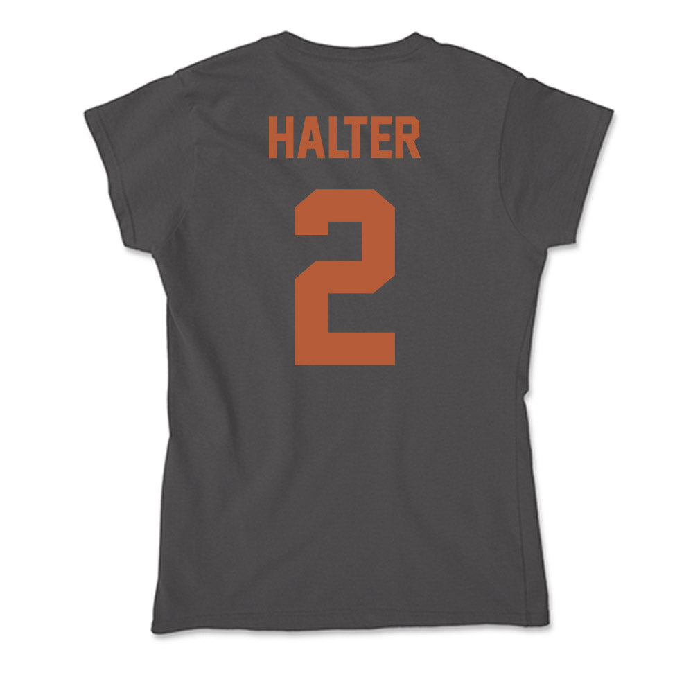 Texas - NCAA Women's Volleyball : Emma Halter - Soft Style Women’s T-Shirt-1