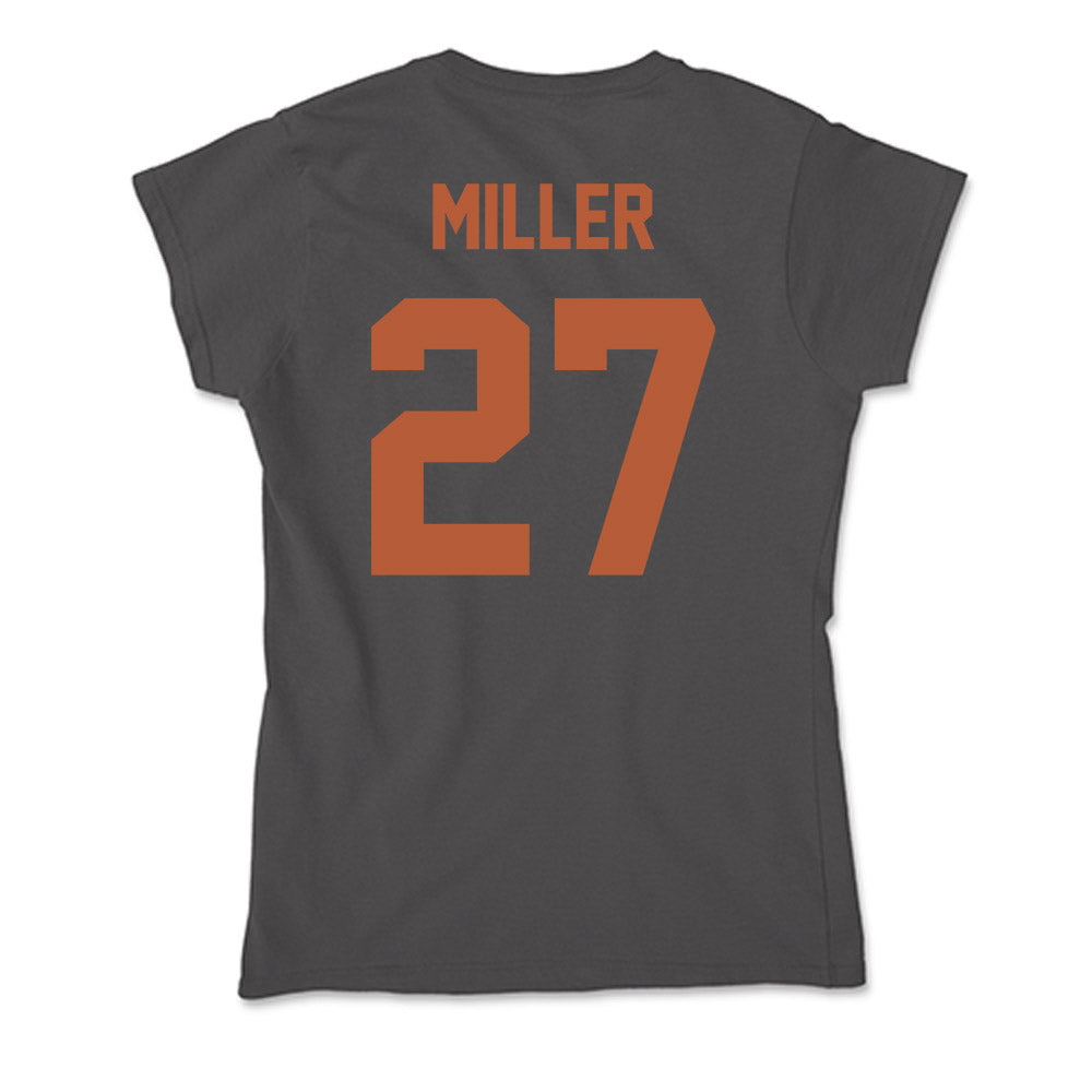 Texas - NCAA Women's Soccer : Ashlyn Miller - Soft Style Women’s T-Shirt-1