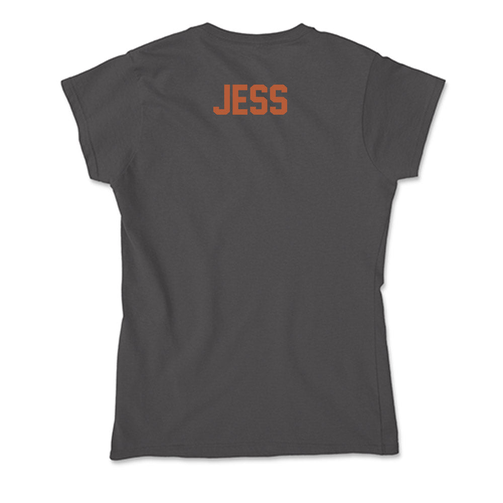 Texas - NCAA Women's Cross Country : Eva Jess - Soft Style Women’s T-Shirt-1