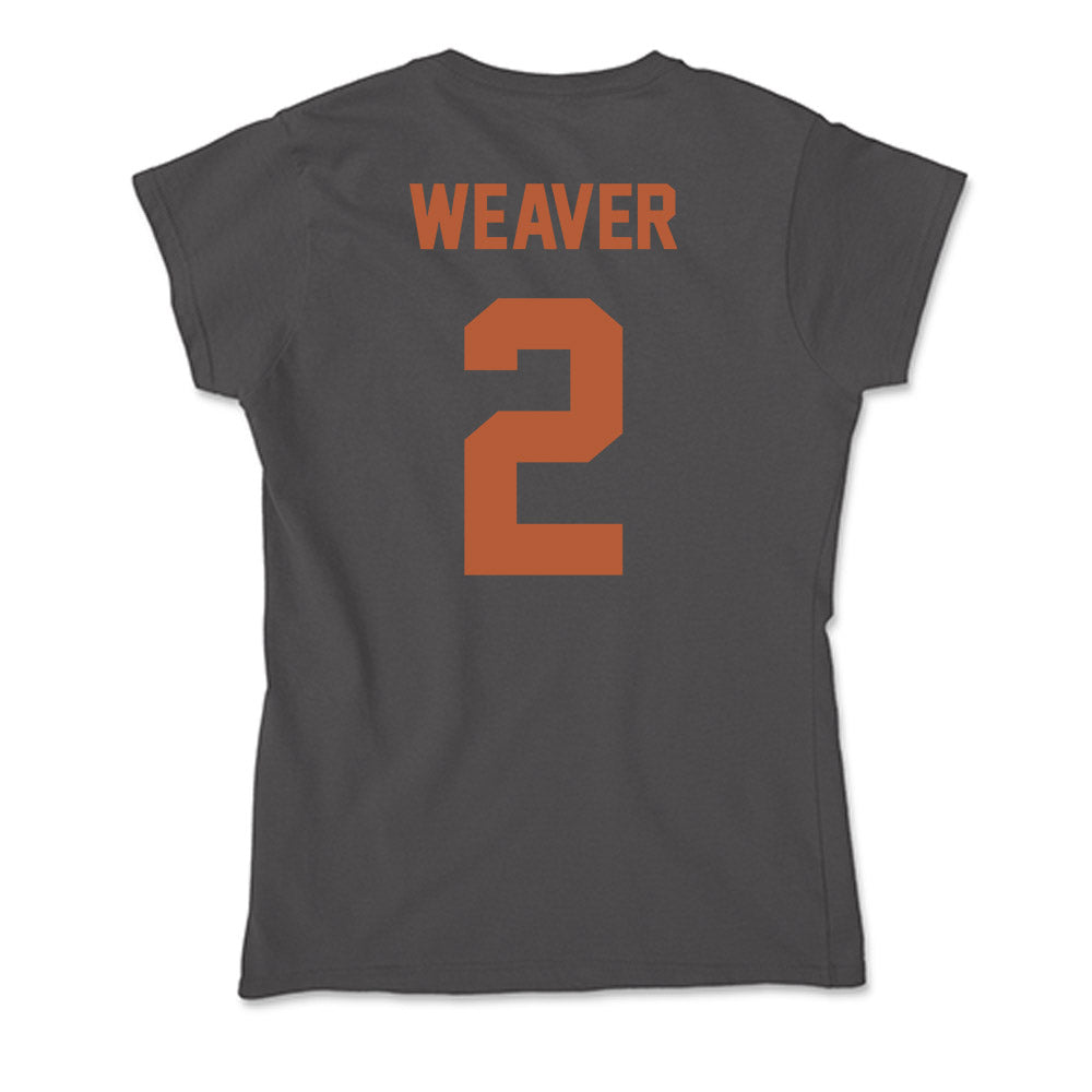 Texas - NCAA Men's Basketball : Chendall Weaver - Soft Style Women’s T-Shirt-1