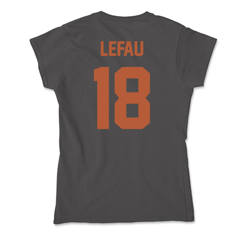 Texas - NCAA Football : Liona Lefau - Soft Style Women’s T-Shirt-1