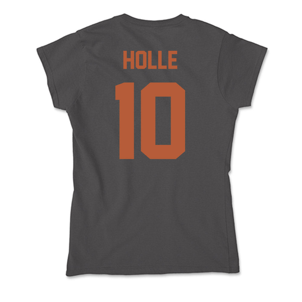 Texas - NCAA Women's Basketball : Shay Holle - Soft Style Women’s T-Shirt-1