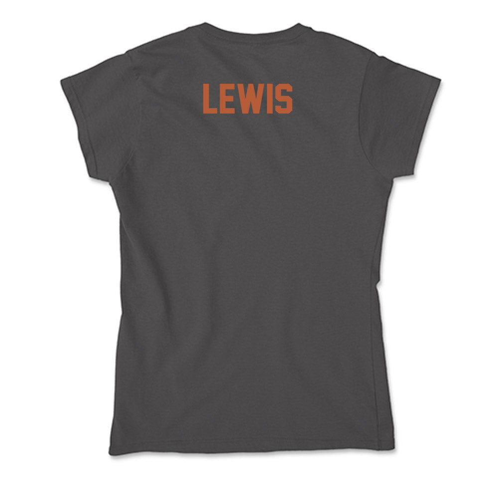 Texas - NCAA Men's Track & Field : Brock Lewis - Soft Style Women’s T-Shirt-1