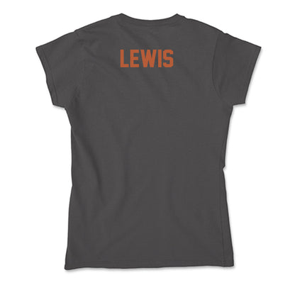 Texas - NCAA Men's Track & Field : Brock Lewis - Soft Style Women’s T-Shirt-1