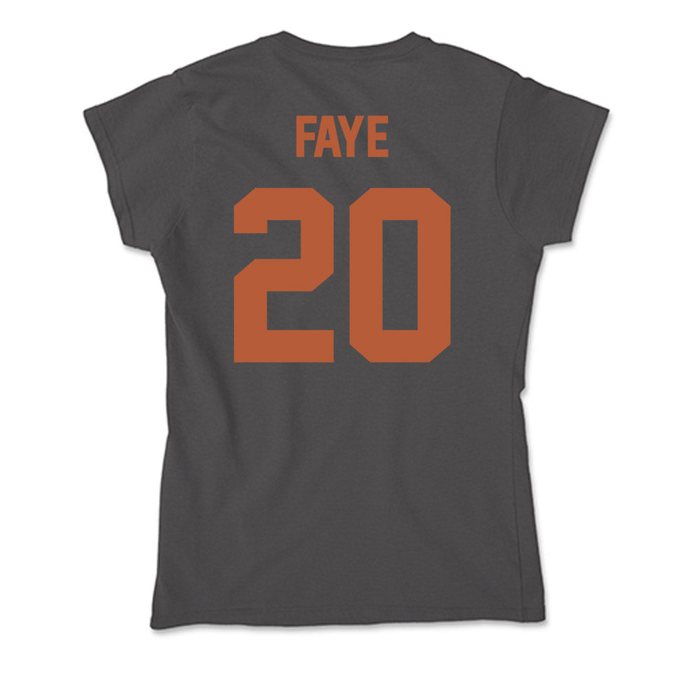 Texas - NCAA Women's Basketball : Khadija Faye - Soft Style Women’s T-Shirt-1