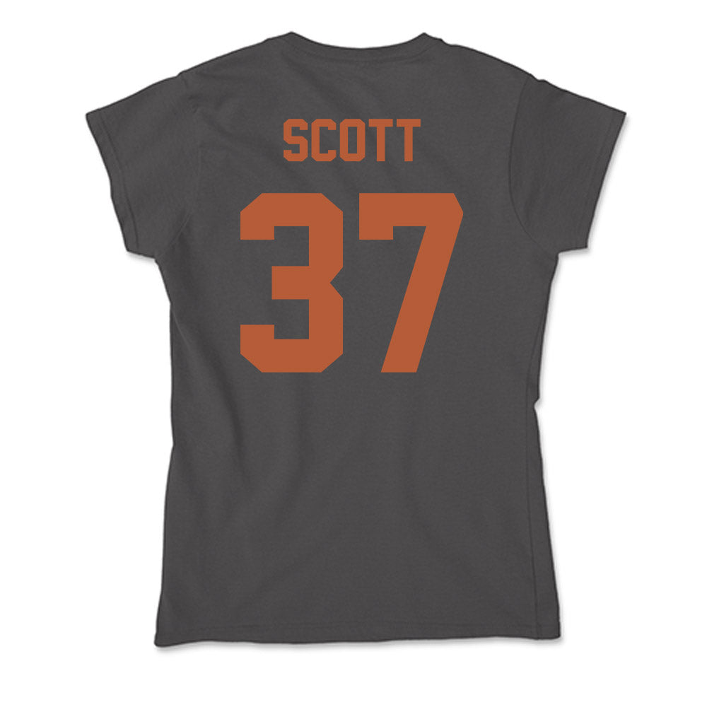 Texas - NCAA Baseball : Matt Scott - Soft Style Women’s T-Shirt-1
