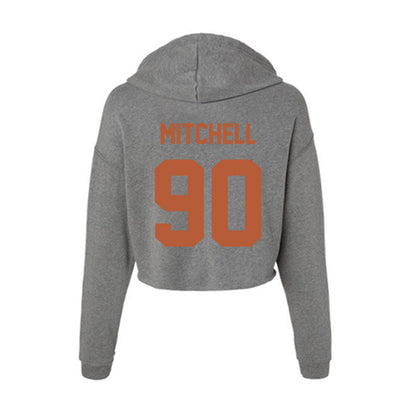 Texas - NCAA Football : Sydir Mitchell - Women's Crop Fleece Hoodie-1