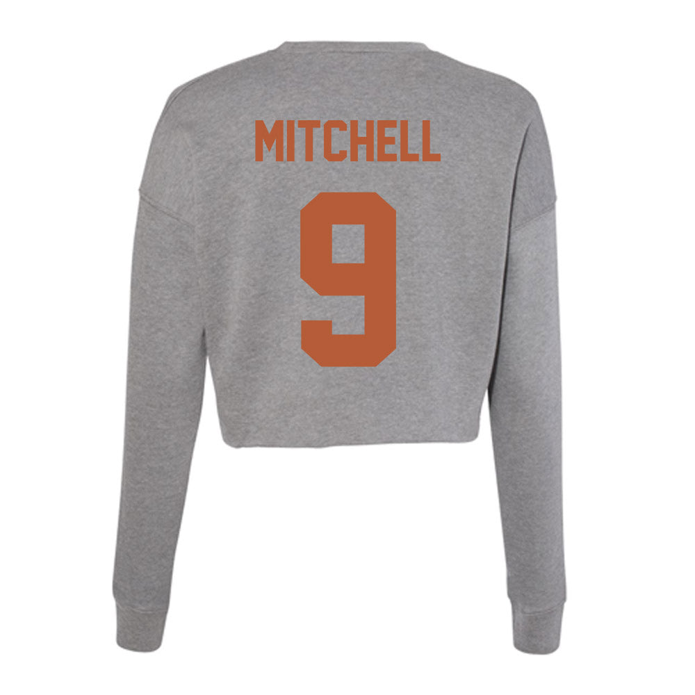 Texas - NCAA Softball : Joley Mitchell - Women's Cropped Crew Fleece-1