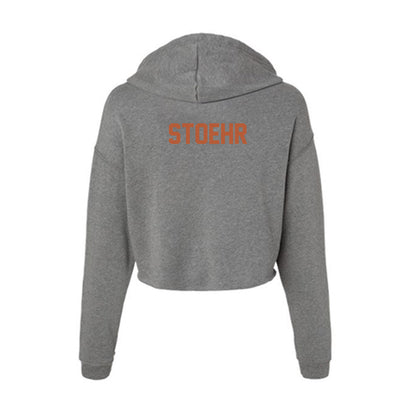 Texas - NCAA Women's Rowing : Madeleine Stoehr - Women's Crop Fleece Hoodie-1