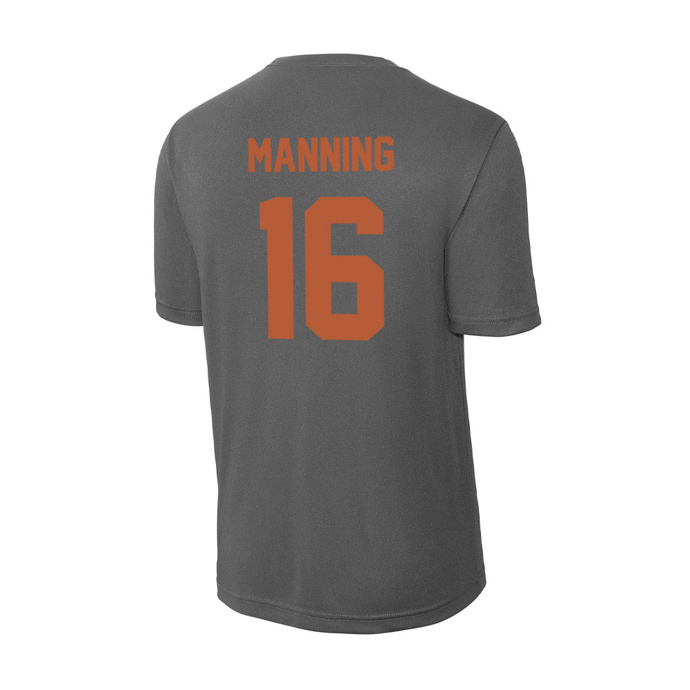 Texas - NCAA Football : Arch Manning - Activewear T-Shirt-1