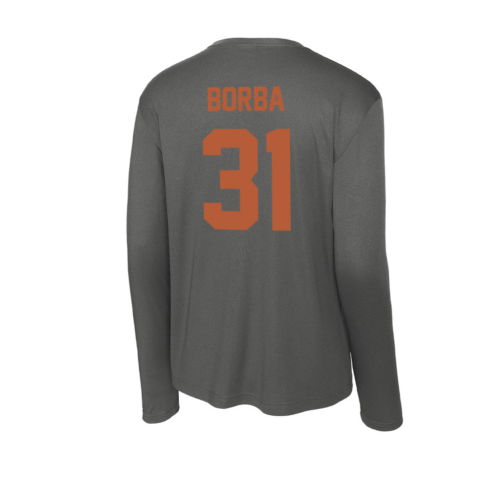 Texas - NCAA Baseball : Casey Borba - Activewear Long Sleeve T-Shirt