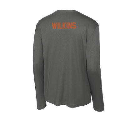 Texas - NCAA Women's Cross Country : Sydni Wilkins - Activewear Long Sleeve T-Shirt-1