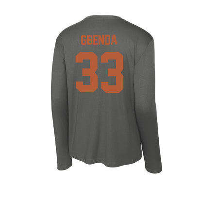 Texas - NCAA Football : David Gbenda - Activewear Long Sleeve T-Shirt