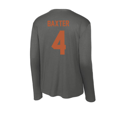 Texas - NCAA Football : CJ Baxter - Activewear Long Sleeve T-Shirt