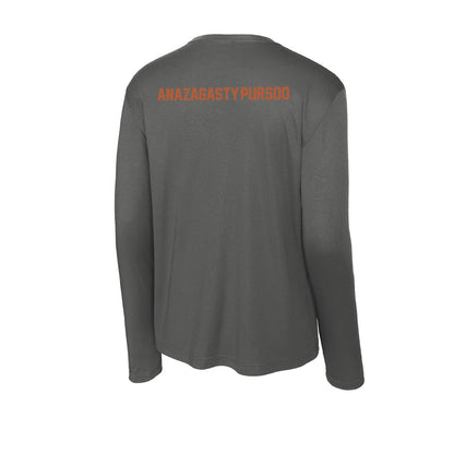 Texas - NCAA Women's Tennis : Ariana Anazagasty-Pursoo - Activewear Long Sleeve T-Shirt-1