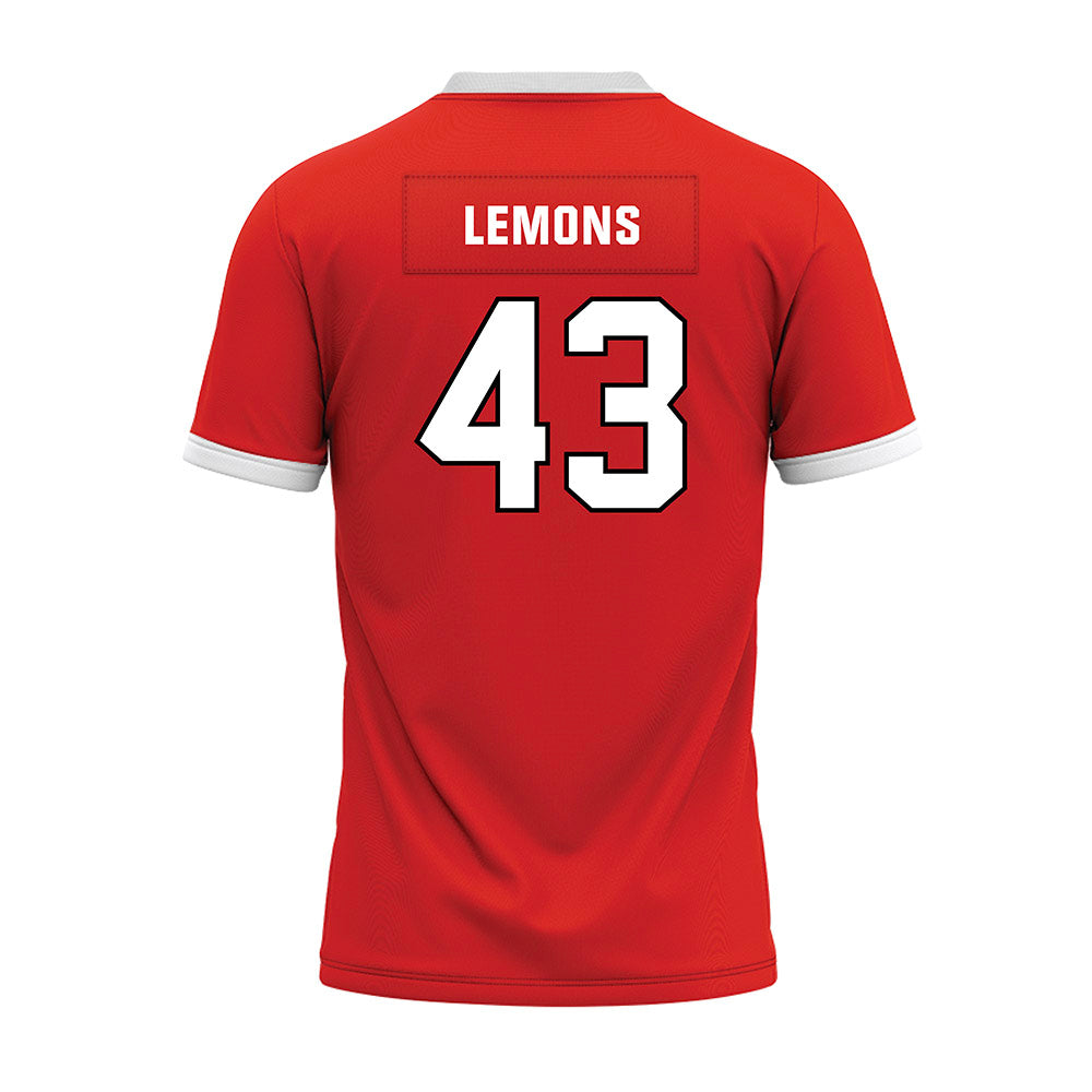 Texas Tech - NCAA Football : Chris Lemons - Football Jersey